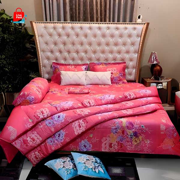 Comforter 5 Pieces set Premium Quality and Original Twill Cotton fabric